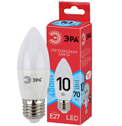 картинка Лампа светодиодная ЭКО 10w E27 4000k Led ЭРА свеча от интернет-магазина К1-СТРОЙ
