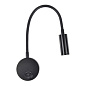 Светильник светодиодный настенный гибкий Бра ULT-F21-3W/4000K IP20 Black TM Uniel