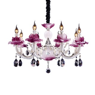 картинка 714084 (MD89523/8) Люстра ANEMONE  8x40W E14 Silver (в комплекте) от интернет-магазина К1-СТРОЙ