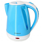 картинка Электрический чайник KP02-C35 1.8л 2300W бело-голубой ERGOLUX от интернет-магазина К1-СТРОЙ