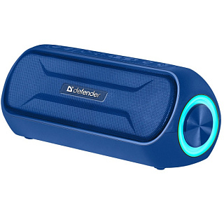картинка Портативная акустика 20Вт 2000мАч Enjoy синий S1000 Defender от интернет-магазина К1-СТРОЙ