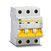 картинка Автоматический выключатель ВА 47-29 3Р 16А С ИЭК от интернет-магазина К1-СТРОЙ