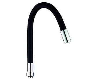 картинка Излив гибкий для мойки черный от интернет-магазина К1-СТРОЙ