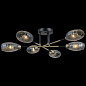 Светильник потолочный IL0255-6CSQ-79 BK AB ILLUMICO