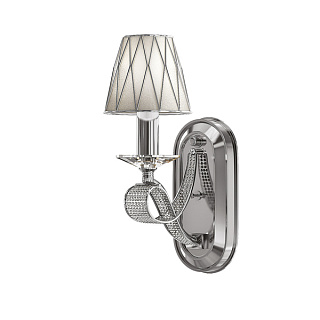 картинка 705614 (MB200005-1) Бра RICCIO 1х40W E14  ХРОМ (в комплекте) от интернет-магазина К1-СТРОЙ