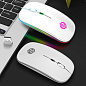 Мышь беспроводная аккумуляторная с RGB подсветкой 2,4G BM110