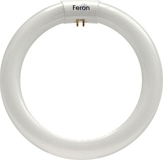 картинка Лампа люминесцентная кольцевая 32W T9 GQ10 6400K FLU2 Feron от интернет-магазина К1-СТРОЙ