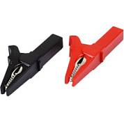 картинка Зажим «крокодил» для тестера 15 А 53 мм гнездо «banana» REXANT 2шт. от интернет-магазина К1-СТРОЙ