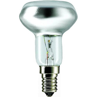 картинка Лампа накаливания зеркальная R50 60w E14/ЭРА PHILIPS от интернет-магазина К1-СТРОЙ