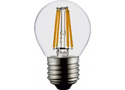 картинка Лампа светодиодная FILAMENT  6W E27 4500K шар GENERAL от интернет-магазина К1-СТРОЙ