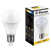 картинка Лампа светодиодная 12W 230V E27 2700K LB-93 25489 Feron от интернет-магазина К1-СТРОЙ