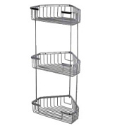 картинка Полка металлическая 3 - ярусная угловая F335-2 FRAP от интернет-магазина К1-СТРОЙ