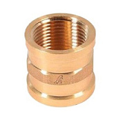 картинка Муфта 3/4" латунь KS-M1034 Kaiser от интернет-магазина К1-СТРОЙ