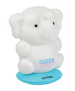 картинка Светильник-ночник аккумуляторный TLD-305 Слоненок 3color Base blue-Rech Uniel от интернет-магазина К1-СТРОЙ