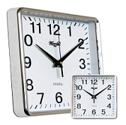 картинка Часы настенные K-3164 Sil WORLD от интернет-магазина К1-СТРОЙ