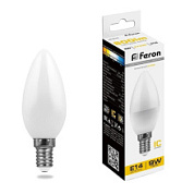 картинка Лампа светодиодная LB-570 Свеча E14 9W 175-265V 2700K 25798 Feron от интернет-магазина К1-СТРОЙ
