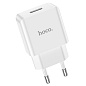 Сетевое зарядное устройство 1xUSB, 2.1A, 10.5W, белый C106A HOCO