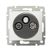 картинка Розетка телевизионная TV-FM-SAT белый 774436 Legrand Valena от интернет-магазина К1-СТРОЙ