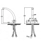 Смеситель для кухни Carlson Eco 11014 KAISER