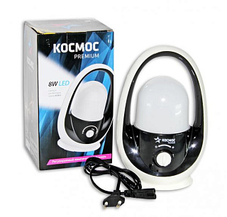 картинка Фонарь кемпинг 6012 LED 8W 220/12V аккумуляторный PREMIUM КОСМОС от интернет-магазина К1-СТРОЙ