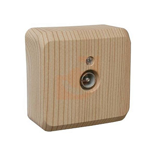 картинка Розетка TV сосна Этюд Schneider Electric от интернет-магазина К1-СТРОЙ