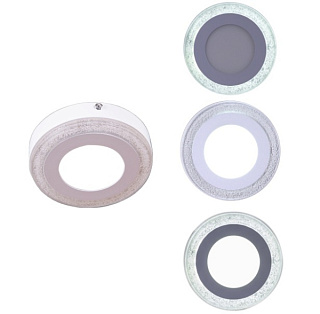 картинка Панель светодиодная накладная 64063-9.5-001QPM LED6+3W WHITE Reluce от интернет-магазина К1-СТРОЙ