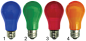 Лампа светодиодная LED A55 8w E27 зеленая Ecola