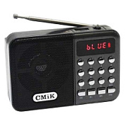картинка Радиоприемник цифровой аккумуляторный MK-066U CMiK от интернет-магазина К1-СТРОЙ