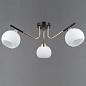 Светильник потолочный IL0713-3CSQ-24 BK FGD LIBRA ILLUMICO