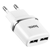картинка Зарядное устройство Hoco  C12/C88A 2хUSB 2.4A от интернет-магазина К1-СТРОЙ