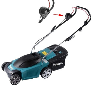 картинка Электрическая несамоходная газонокосилка Makita ELM3711 от интернет-магазина К1-СТРОЙ