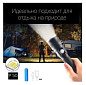 Фонарь светодиодный аккумуляторный Супер яркий! H-711-P50 Огонь