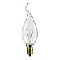 Лампа накаливания свеча на ветру прозрачная 40W E14 PHILIPS
