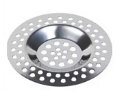 картинка Фильтр для раковины нержавеющая сталь, D70 мм 30981259 от интернет-магазина К1-СТРОЙ