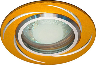 картинка Светильник встраиваемый GS-M362G потолочный MR16 G5.3 золото Feron от интернет-магазина К1-СТРОЙ