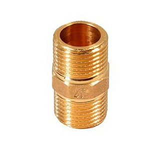 картинка Ниппель 1/2" (латунь) KS-N2012 Kaiser от интернет-магазина К1-СТРОЙ