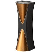 картинка Декоративная подсветка WL43 BK+GD светодиодная 6Вт 3500К черный/золото IP54 для интерьера, фасадов зданий ЭРА от интернет-магазина К1-СТРОЙ