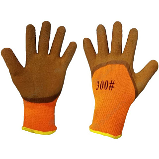 картинка Перчатки 300# трикотажные, х/б, с защитой, коричневый от интернет-магазина К1-СТРОЙ