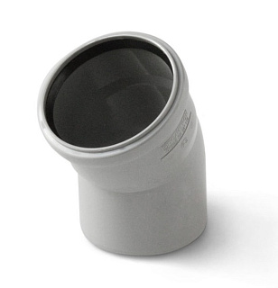 картинка Отвод D=110мм 30 градусов ПП ПОЛИТРОН от интернет-магазина К1-СТРОЙ