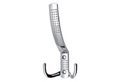 картинка Крючок тройной перфорированный большой хром от интернет-магазина К1-СТРОЙ