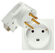 картинка Розетка для электроплиты 32А слоновая кость Legrand  от интернет-магазина К1-СТРОЙ