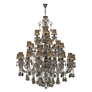 картинка 715287 (MD800006-16+8+4) 5 КОР!!! Люстра NATIVO 28x40W E14 КОНЬЯК (в комплекте) от интернет-магазина К1-СТРОЙ