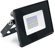 картинка Прожектор светодиодный 2835 SMD 20W 6400K IP65  AC220V/50Hz, черный  с матовым стеклом , LL-919 от интернет-магазина К1-СТРОЙ