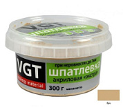 картинка Шпаклевка по дереву бук экстра 0,3кг VGT от интернет-магазина К1-СТРОЙ
