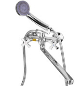 картинка Смеситель для ванны с двумя рукоятками, R2202 Raiber Main от интернет-магазина К1-СТРОЙ