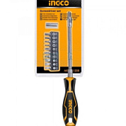 картинка Отвертка с гибким стержнем и битами, AKSDFL1208 INGCO от интернет-магазина К1-СТРОЙ