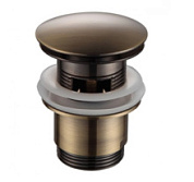 картинка Донный клапан автомат бронза, F60-4 FRAP от интернет-магазина К1-СТРОЙ