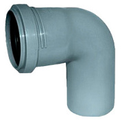 картинка Отвод канализационный 50 х 90 ПП WaterMark от интернет-магазина К1-СТРОЙ