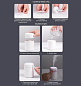 Портативный увлажнитель воздуха с RGB CAPSULA H2O 2W-RGB-78x119-WHTE-DC0.5W/1A УУО00004240 Estares