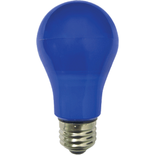 картинка Лампа светодиодная LED A55 8w E27 синяя Ecola от интернет-магазина К1-СТРОЙ